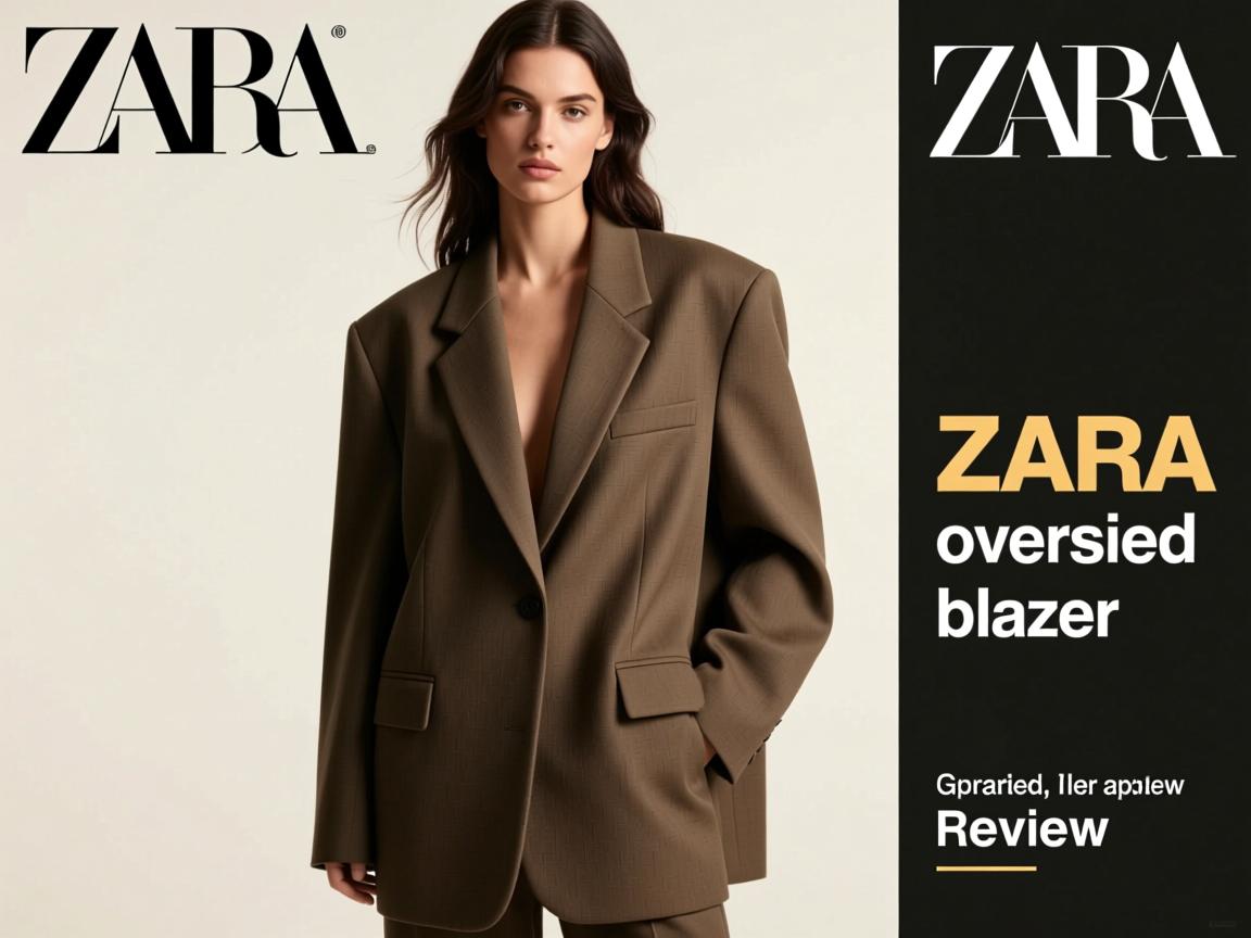 Zara oversized blazer review