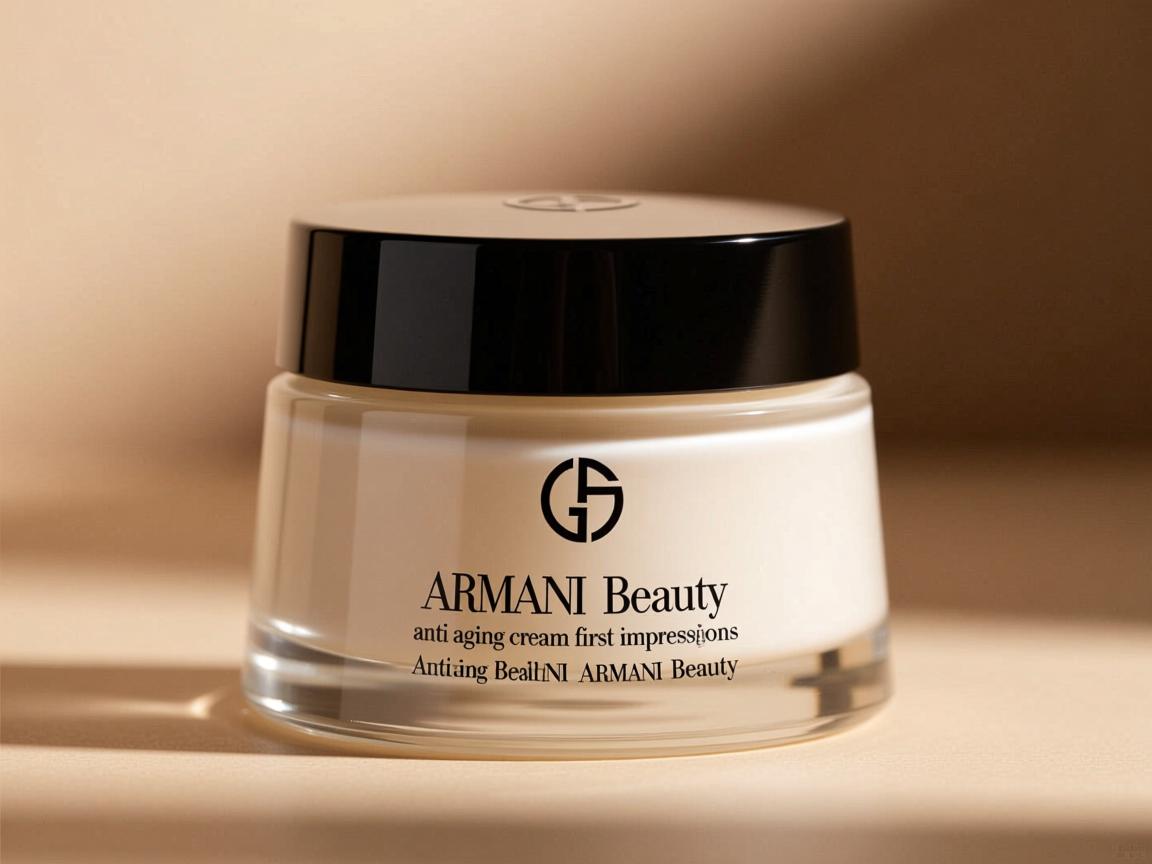 Armani Beauty anti aging cream first impressions Armani Beauty anti
