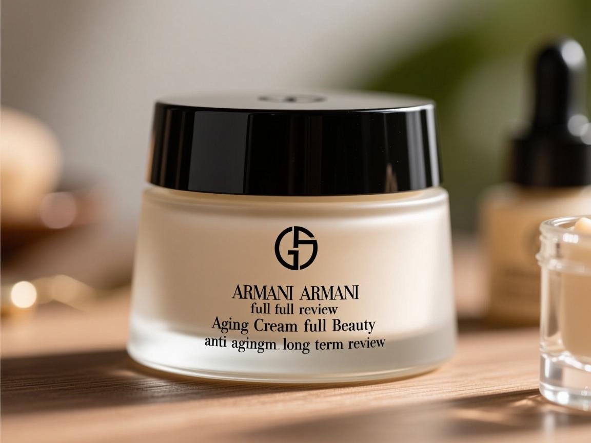 aging cream full review Armani Beauty anti aging cream long term review