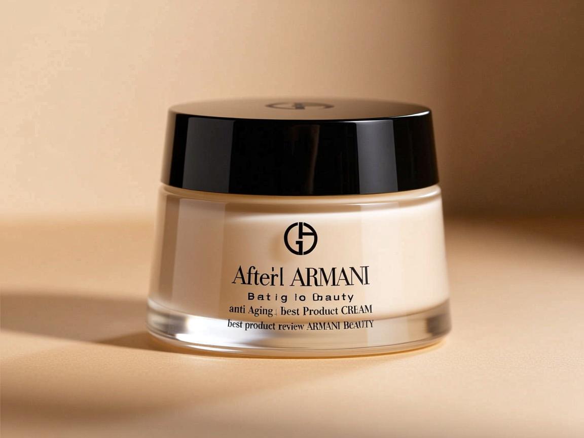after Armani Beauty anti aging cream best product review Armani Beauty