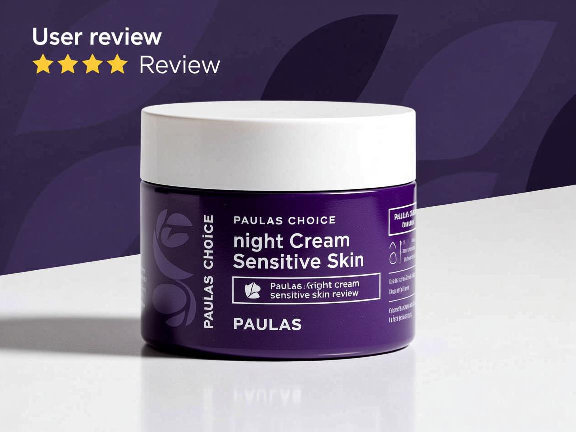user review Paulas Choice night cream sensitive skin review Paulas