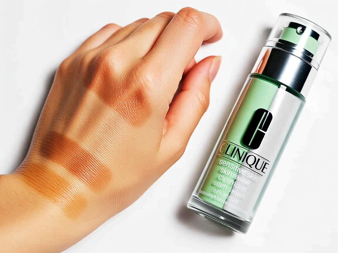 Clinique serum sensitive skin review Clinique serum swatches review