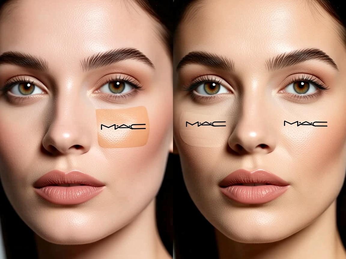 prone skin review MAC concealer before and after MAC concealer detailed