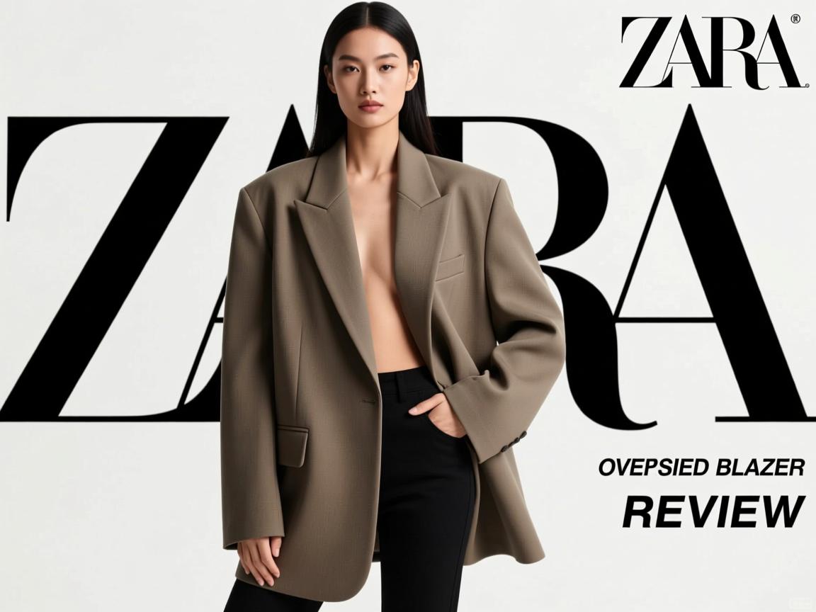 Zara oversized blazer review