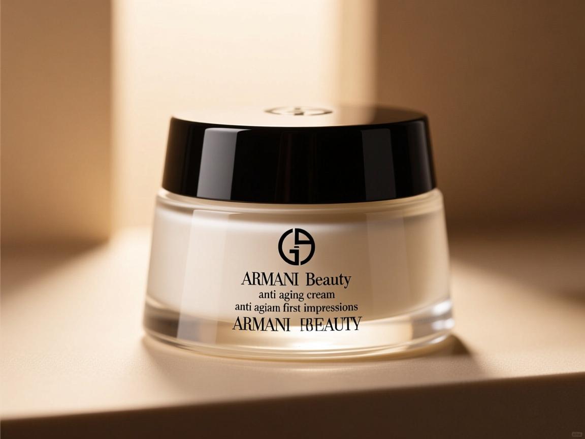 Armani Beauty anti aging cream first impressions Armani Beauty anti