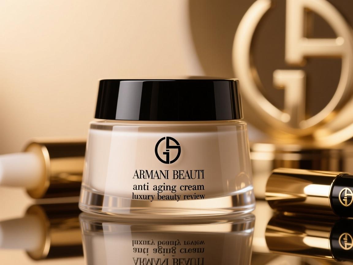 Armani Beauty anti aging cream luxury beauty review Armani Beauty anti