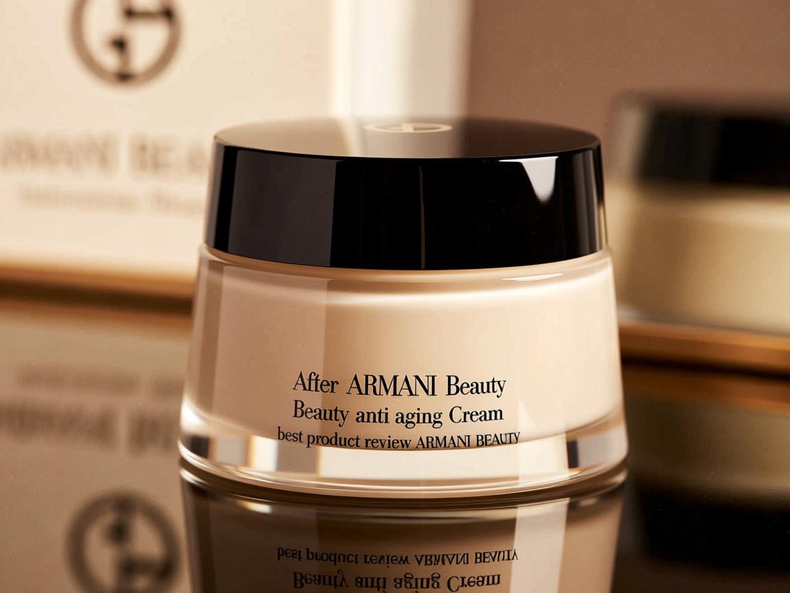 after Armani Beauty anti aging cream best product review Armani Beauty