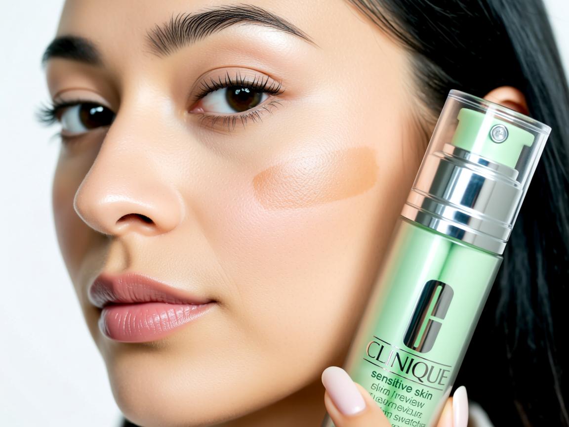 Clinique serum sensitive skin review Clinique serum swatches review